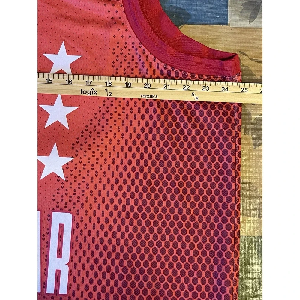 Men's 56 NBA All‎ Star Edition Ja Morant Jordan 75th Anniversary Jersey Red
